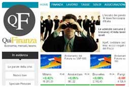 Italiaonline presenta il nuovo portale QuiFinanza