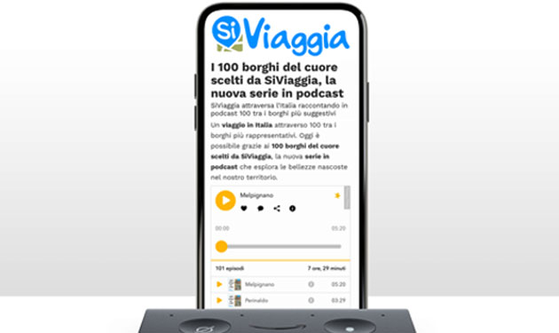 I 100 Borghi del cuore di SiViaggia: Italiaonline sbarca su Alexa