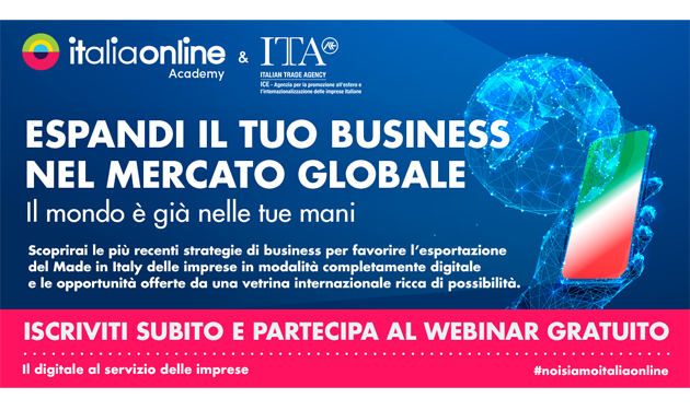 Accordo di collaborazione tra Italionline e Agenzia ICE sulle strategie promozionali dell’export digitale