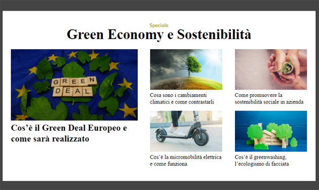 Italiaonline presents QuiFinanza Green