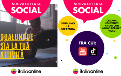 TikTok and YouTube for SMEs in the new Italiaonline social bid