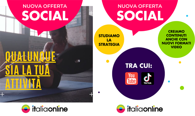 TikTok and YouTube for SMEs in the new Italiaonline social bid