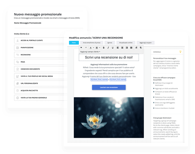Organizzazione - Contatti&Campagne