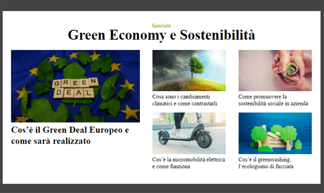 Italiaonline presenta QuiFinanza Green