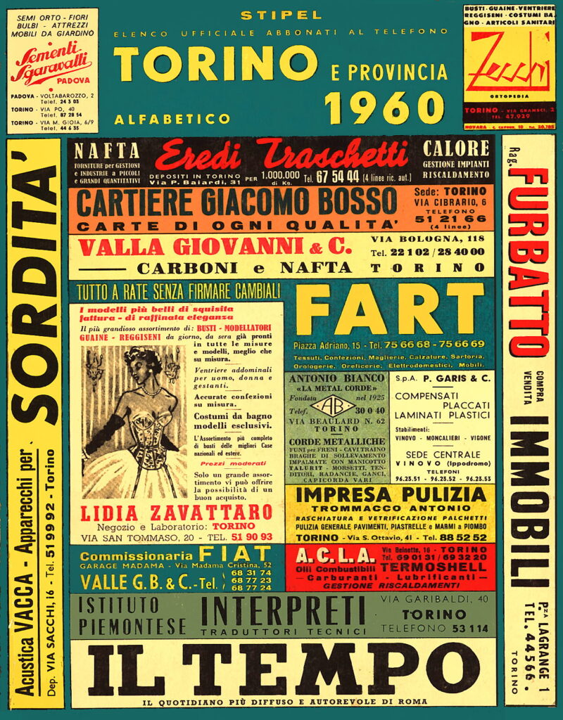 copertina 1960