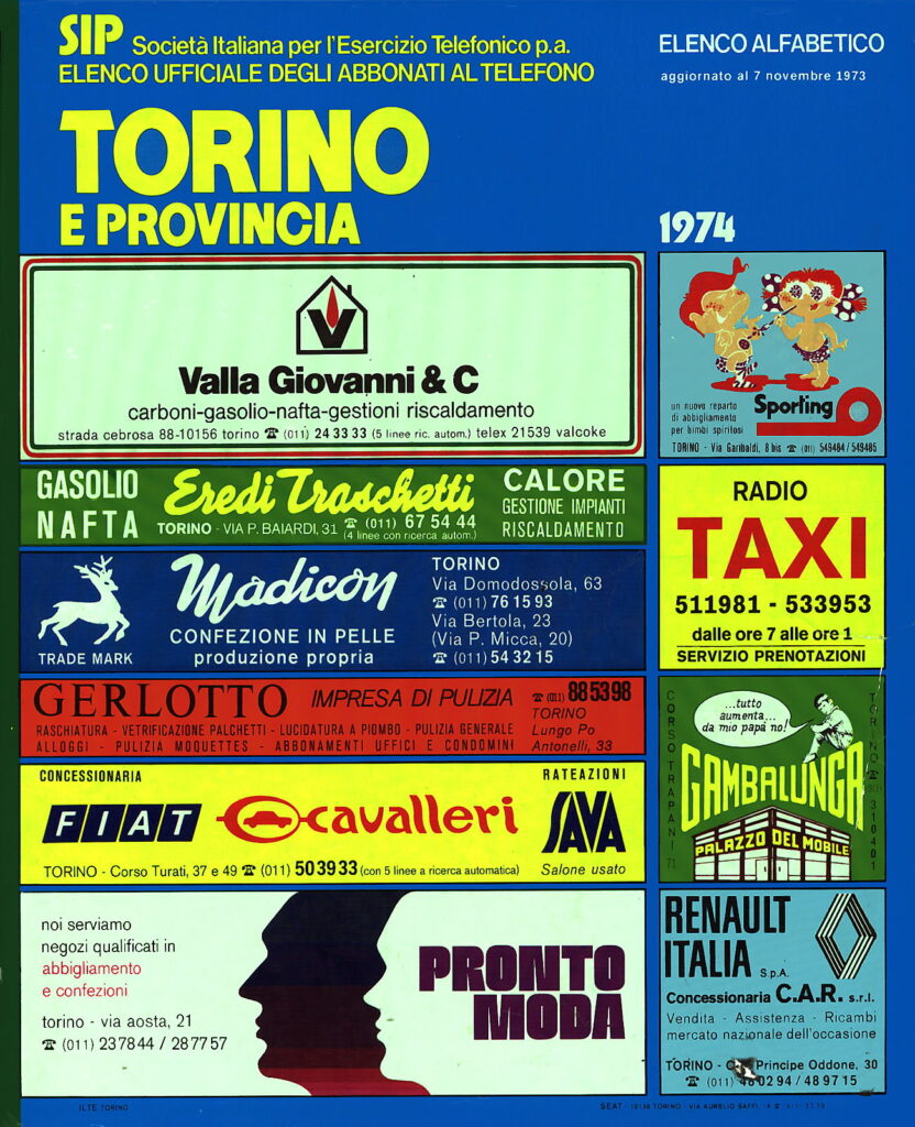 copertina 1974