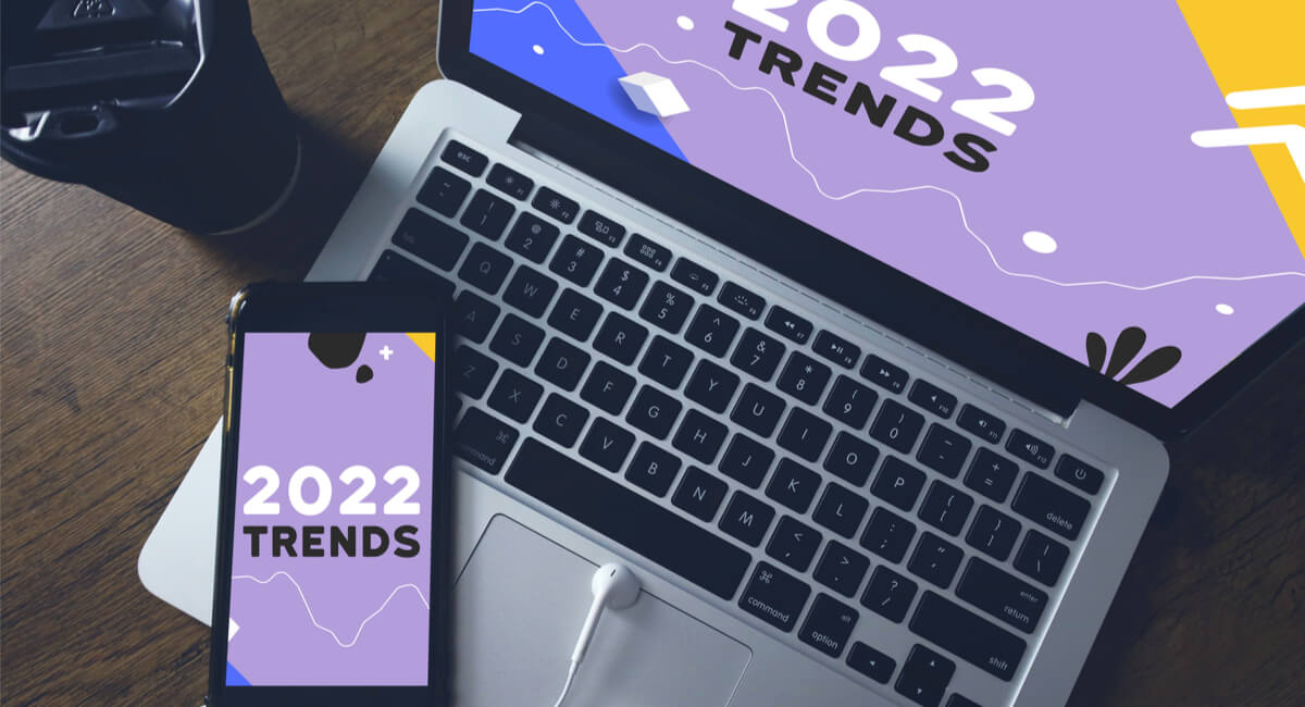 7 tendenze di web design che ci accompagneranno per tutto il 2022