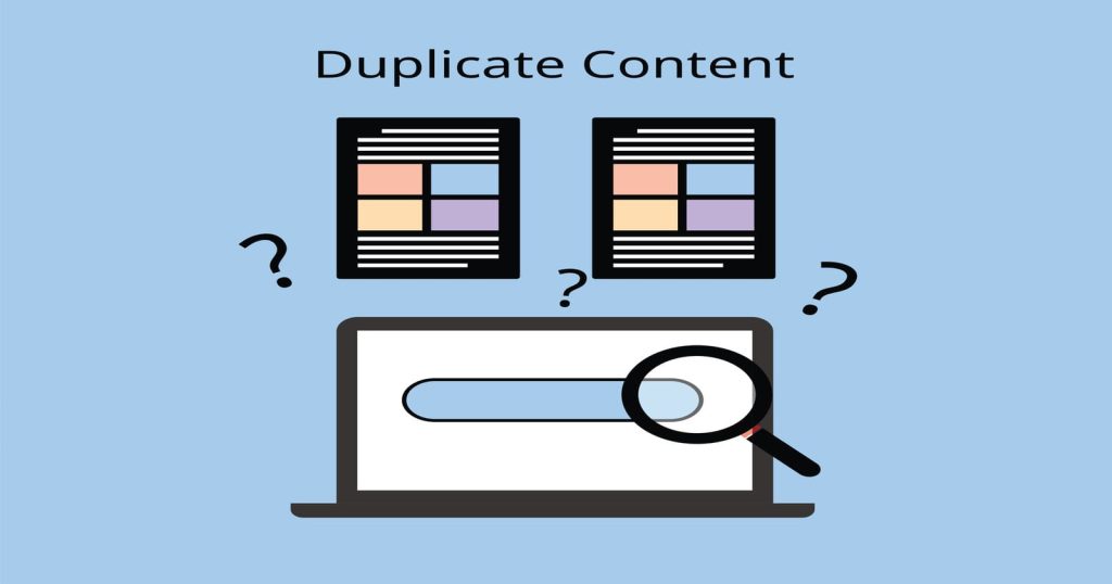 Contenuti duplicati SEO