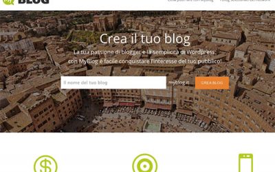 MY BLOG CRESCE E PUNTA IN ALTO CON LIBERO BLOG