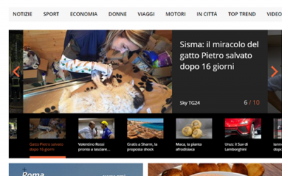 LA NUOVA HOME PAGE VIRGILIO SEGUE I TREND IN RETE