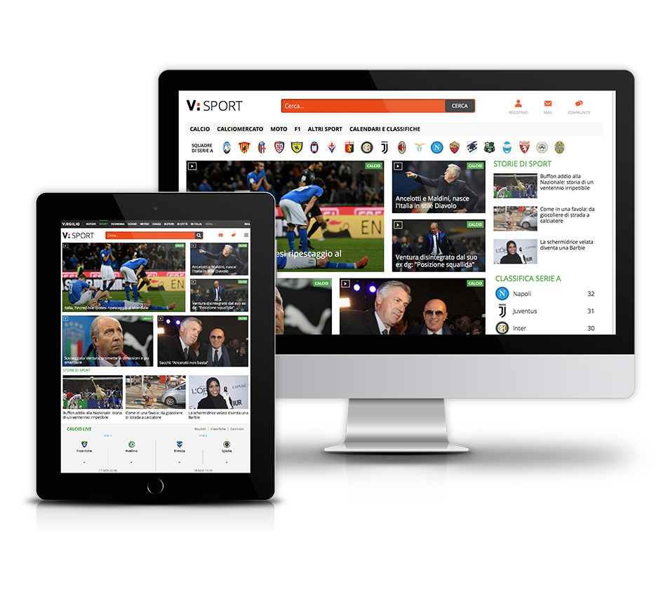 Pubblicità su Virgilio Sport Pubblicità su Virgilio Sport