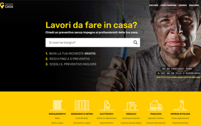 Pagine Gialle digital marketplace leader with pgcasa.it