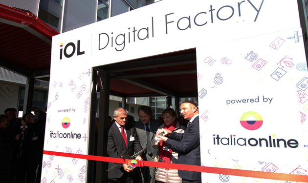 Italiaonline, taglio del nastro per la Digital Factory